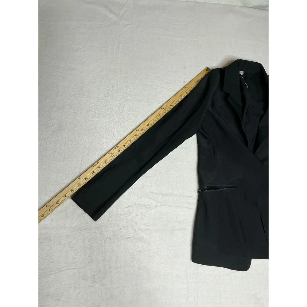 Athleta Women's Size 0 Interstellar Blazer Black Lightweight